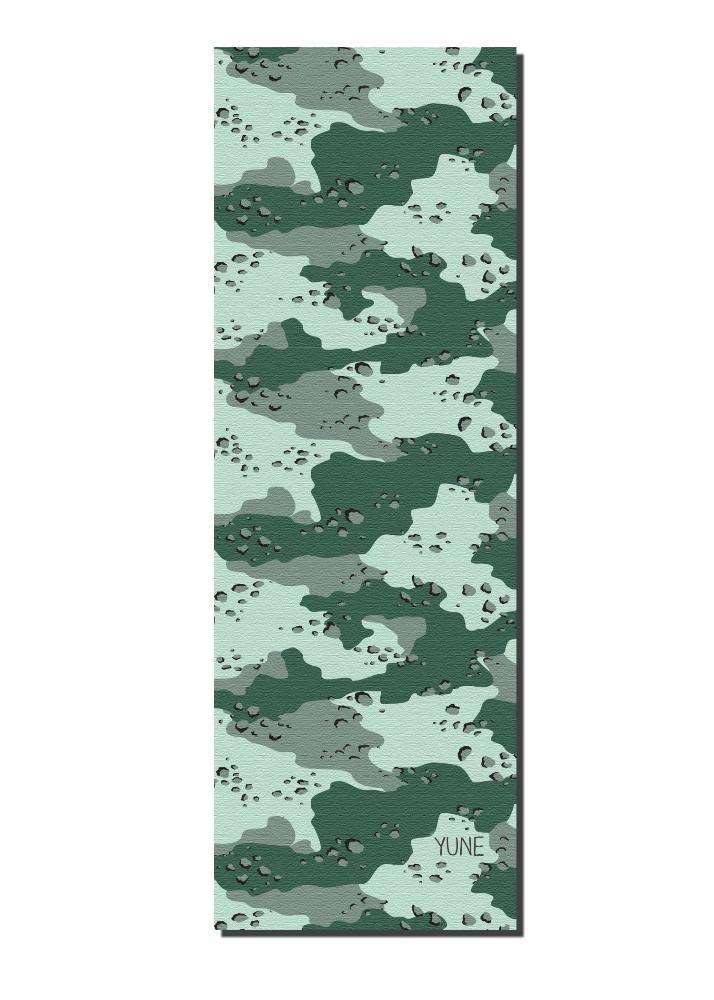 Yoga Mat | 6mm Thick | Camo | Non-Slip | Eco Friendly | Yune Yoga | Camo 1